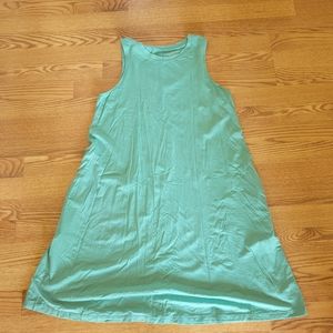 Time and Tru Green Large Dress